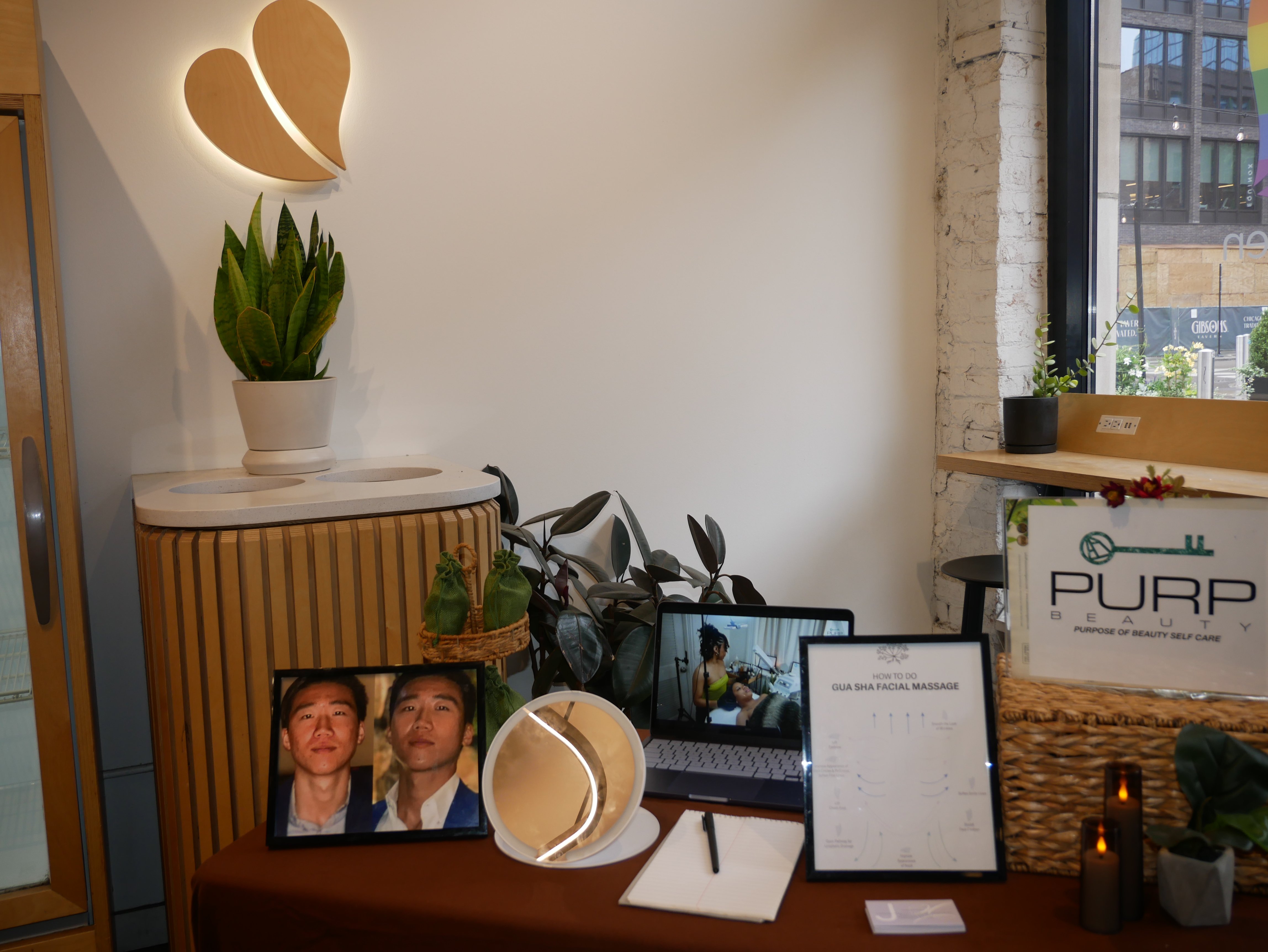 Purpose of Beauty pop-up at Pure Green